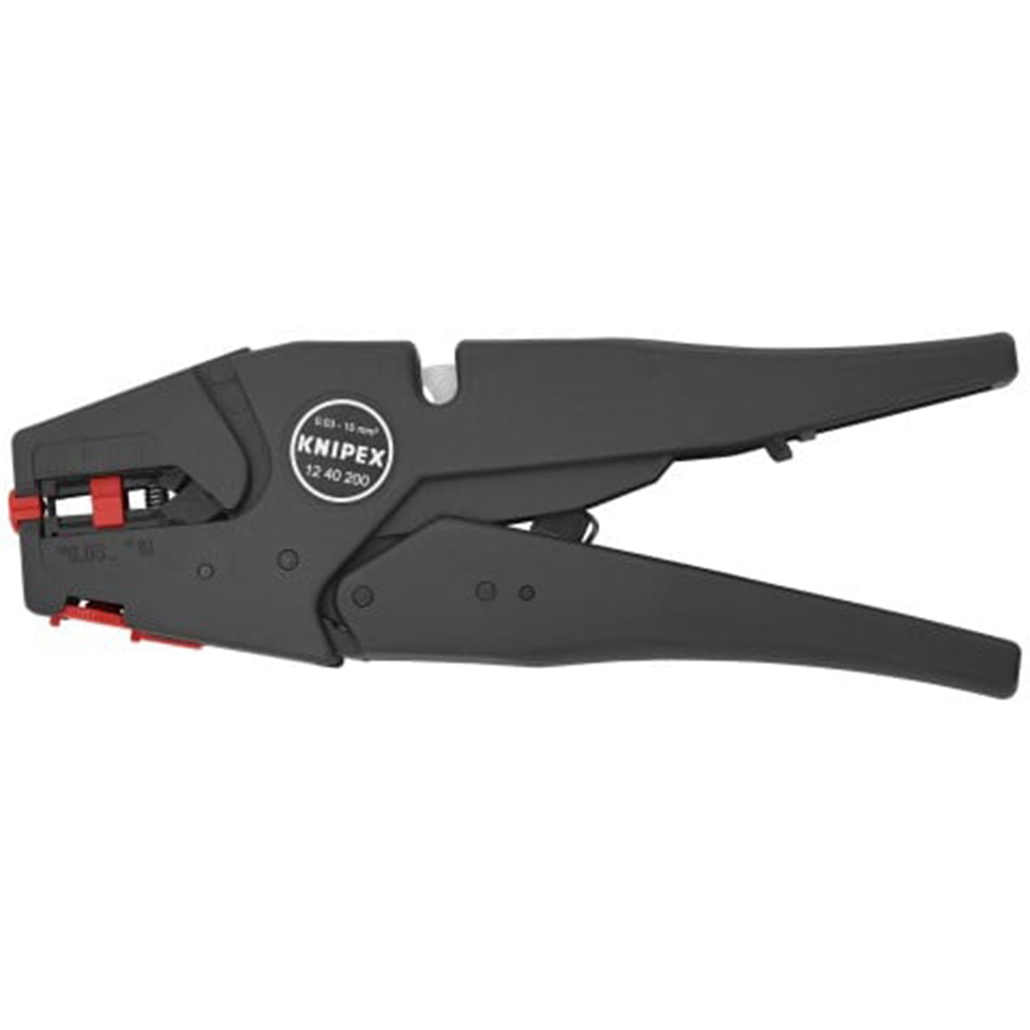 12-40-200  KNIPEX® 7 3/4" Self-Adjusting Wire Stripper - 8-32 AWG