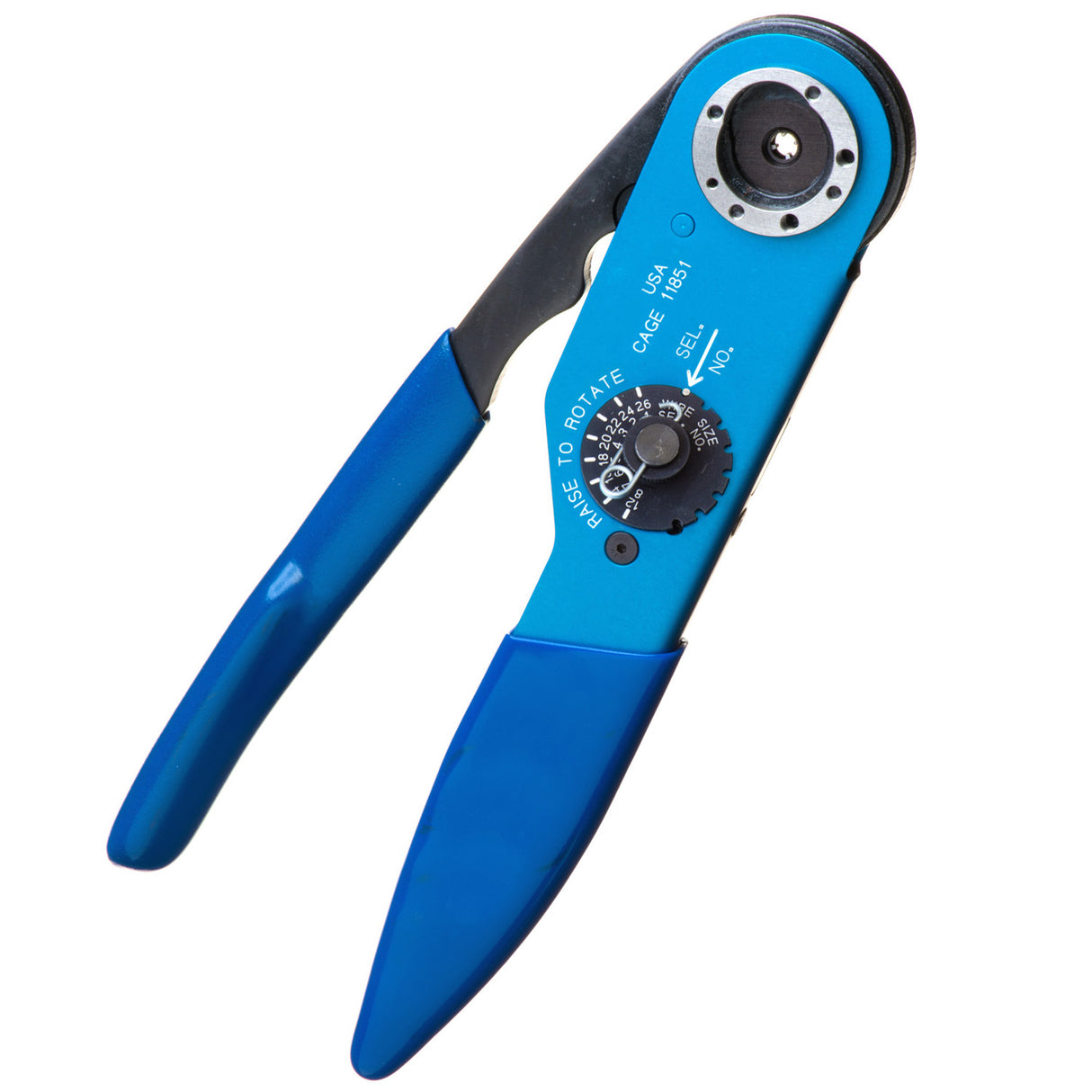 AF8 - Mil-Spec Crimp Tool Frame - Upper Range - 12-26 AWG - 8 Impression (Needs TH163 Turret Head - Not included!)