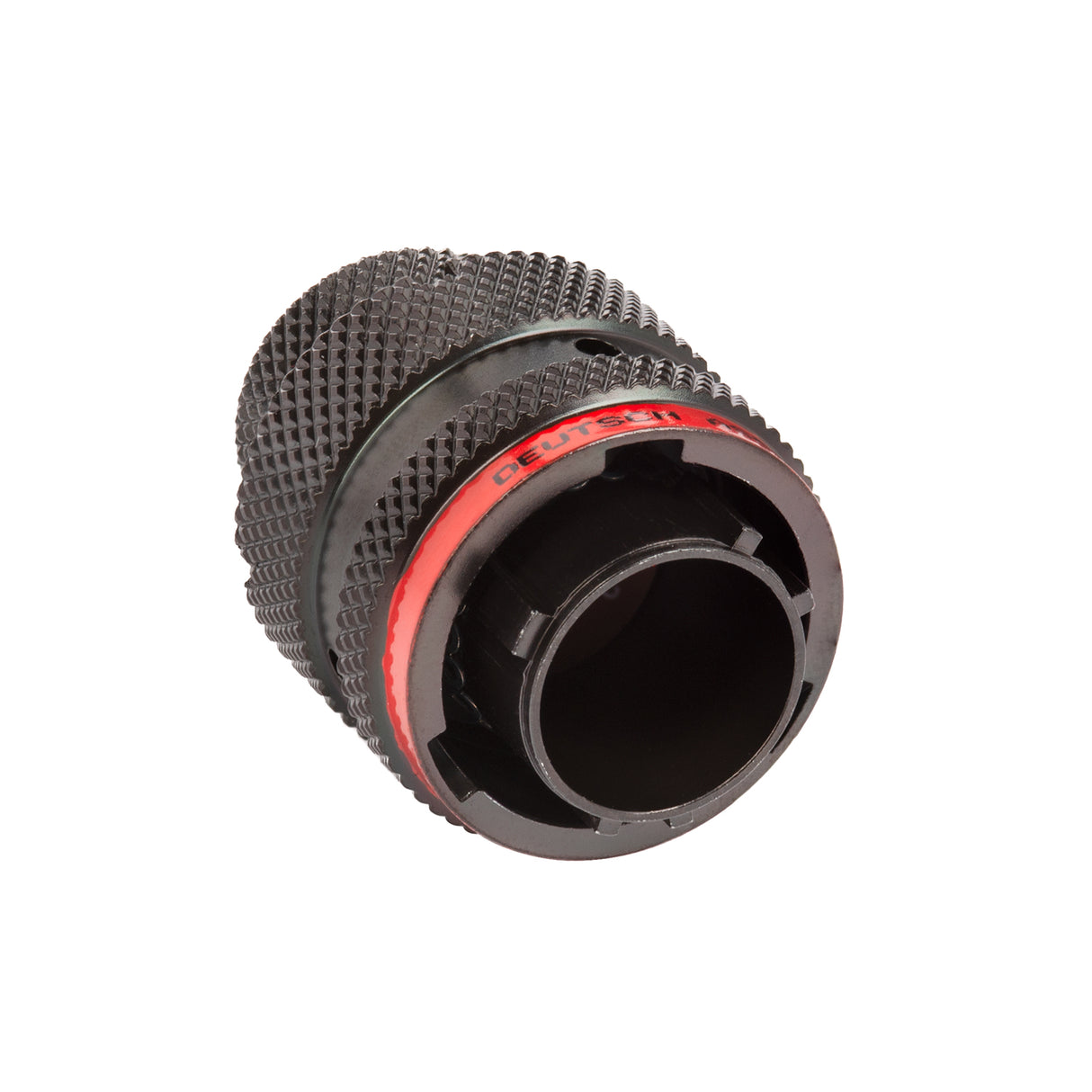 AS612-04PN - AS Series - Plug - Shell Size 12, 4 Cavity, Size 16 Pins, 14-20 AWG, Red