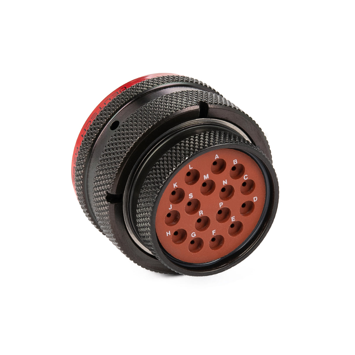 AS620-16SN - AS Series - Plug - Shell Size 20, 16 Cavity, Size 16 Sockets, 14-20 AWG, Red