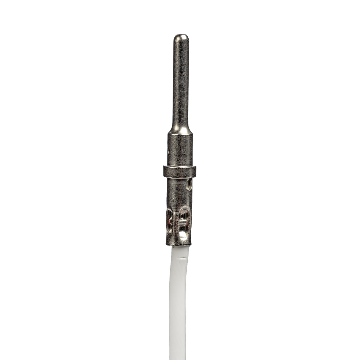 DL-16-WH-1FT-P - Wire Lead - 16 AWG - WHITE - 1 FT - PIN