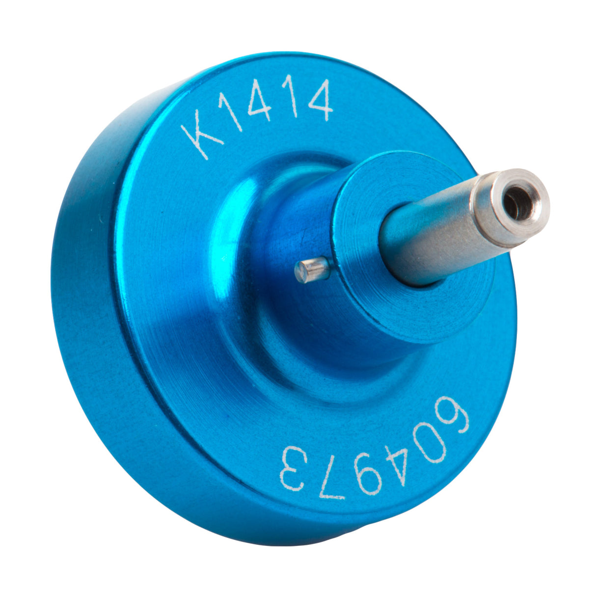 K1414 - AFM8 Crimper Positioner - Socket #604935 - Size 23 Contacts - 22-28AWG - Blue