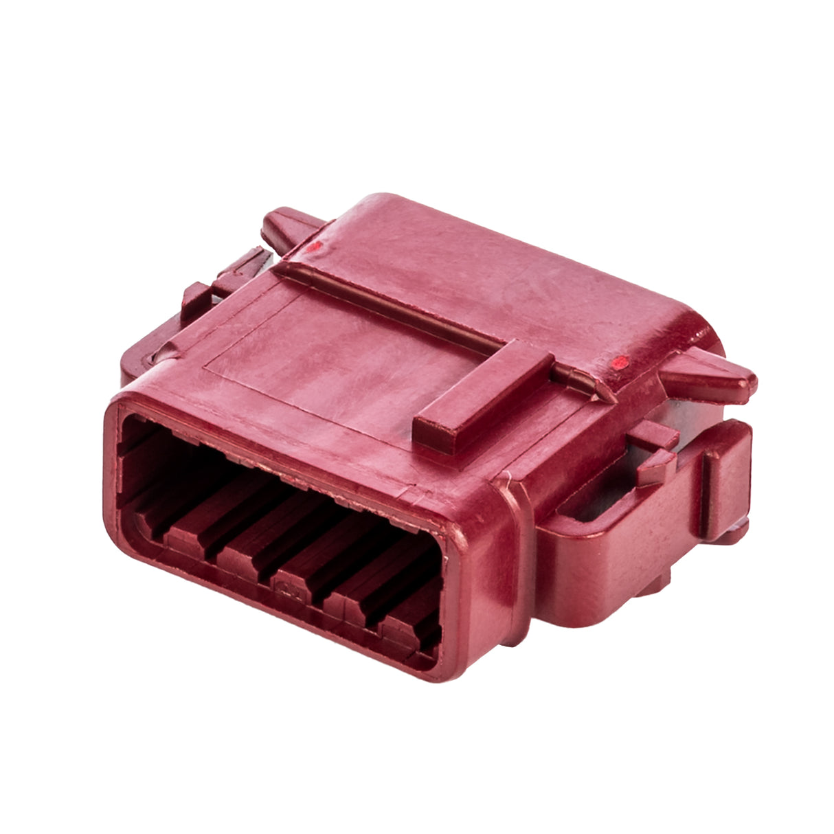 DTM06-12SA-RD - DTM Series - 12 Socket Plug - A Key, Red