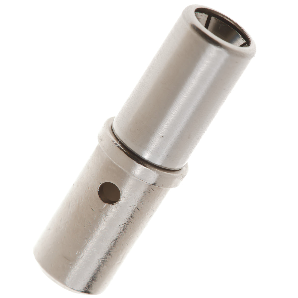 0462-203-08141 - Solid Socket - Size 8 - 8-10 AWG, 60 Amps, Nickel Plated