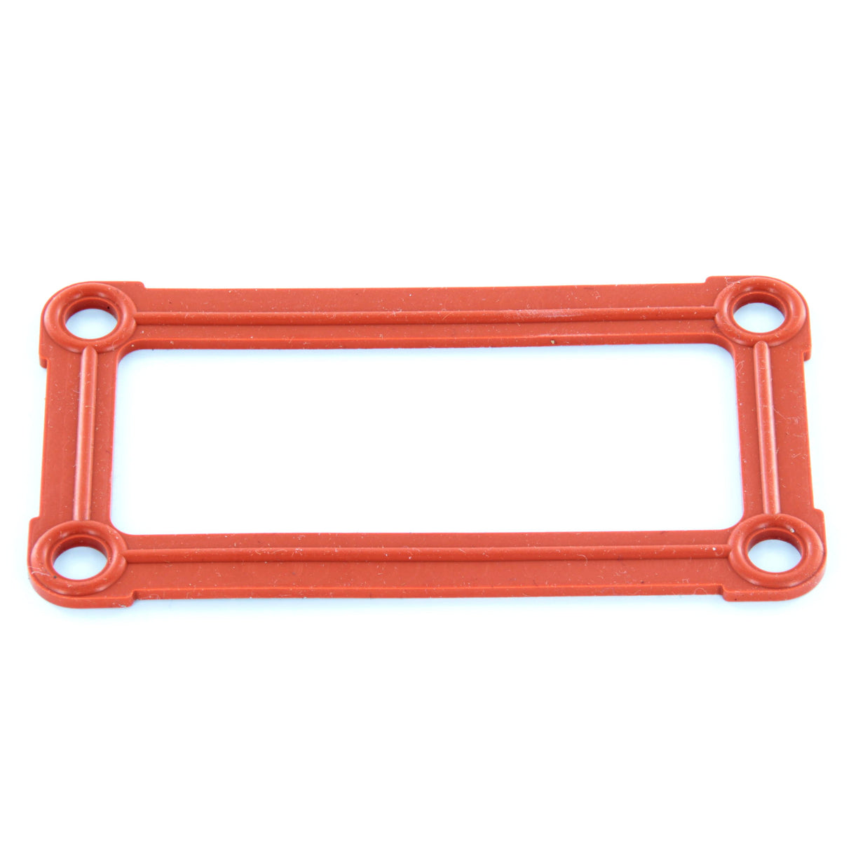 0513-014-4006 - DRC Series - 40 Cavity Receptacle Flange Seal - Silicone Rubber, Orange