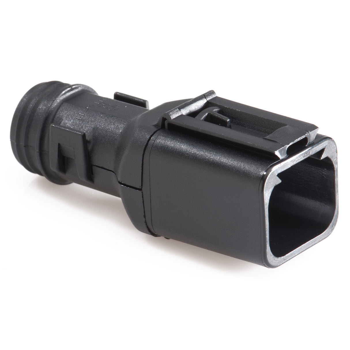 1011-237-0405 - DT Series - Backshell for 4 Cavity Receptacle - Straight, Black