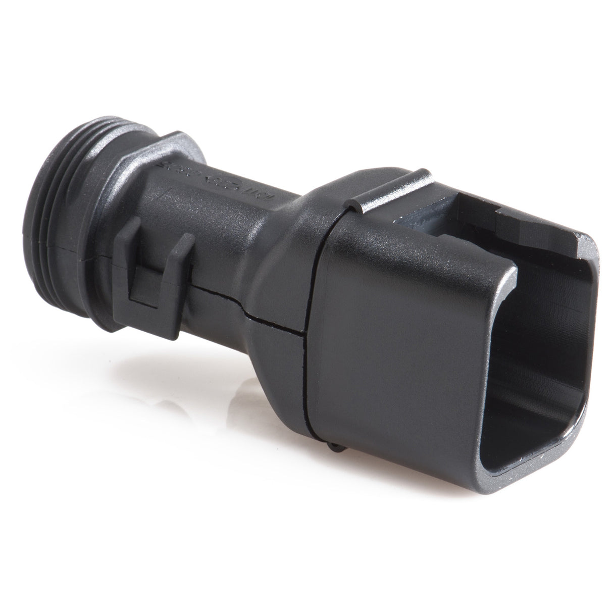 1011-239-0605 - DT Series - Backshell for 6 Cavity Plug - Straight, Black