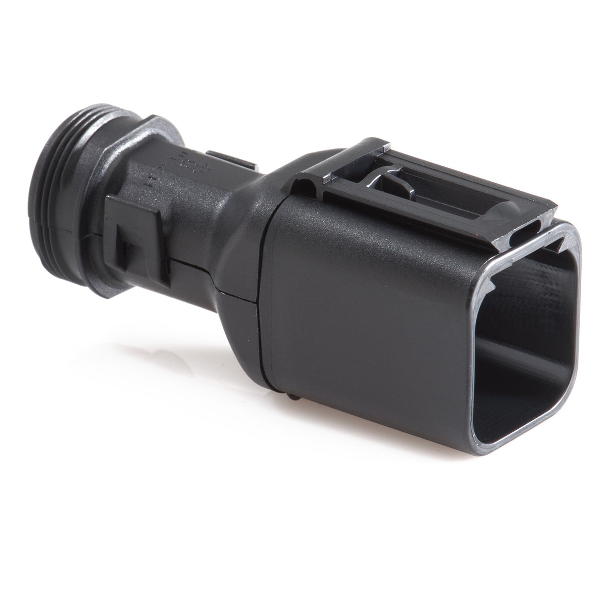 1011-241-0605 - DT Series - Backshell for 6 Cavity Receptacle - Straight, Black