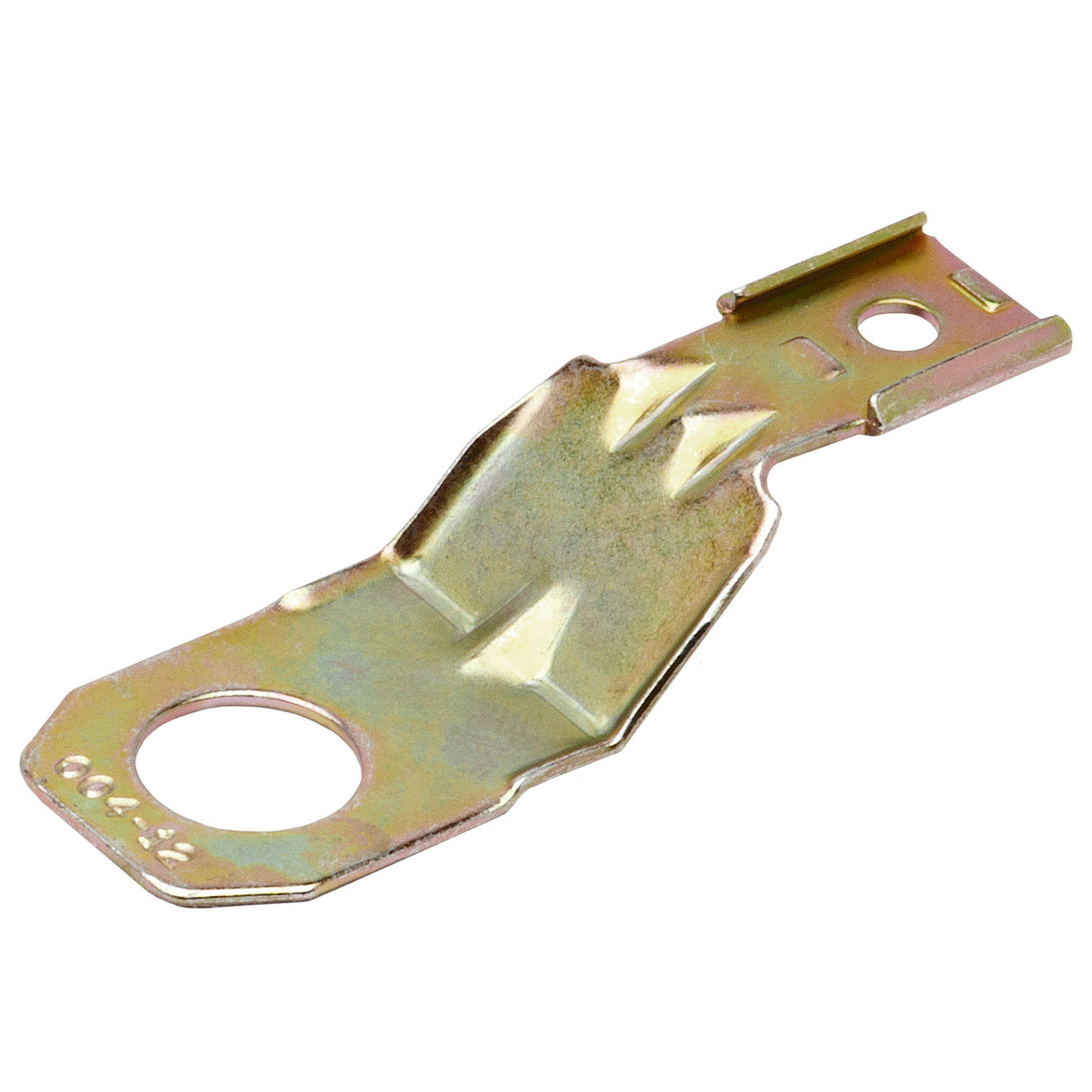 1027-004-1200 - DT, DTM, DTP, DTHD Series - Mounting Clip for 2, 3, 4, 6, 12 Cavity Receptacle - .512"/13mm O.D. hole, Stainless Steel/Zinc Plating