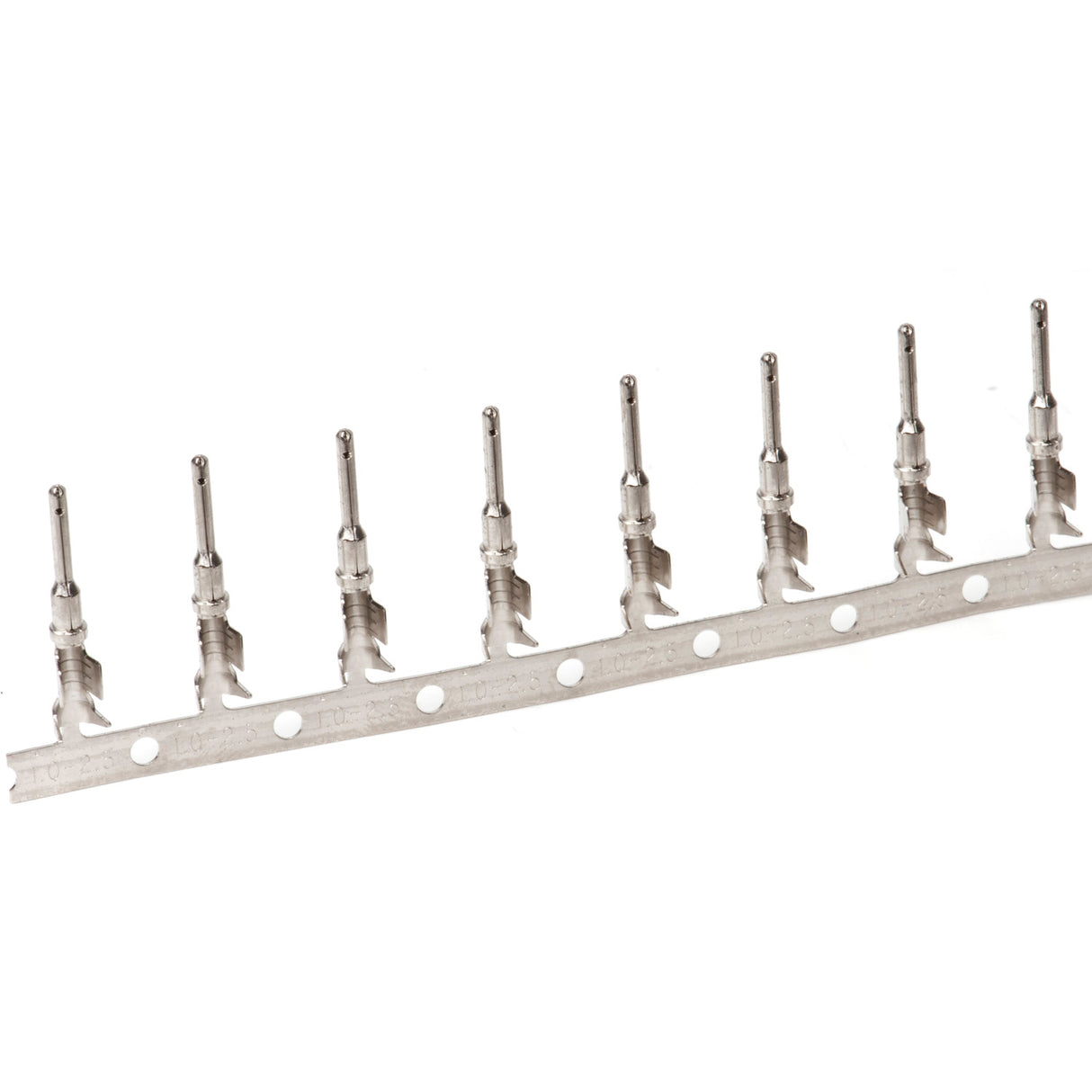 1060-16-1222 - Stamped & Formed Pin - Size 16 - 12-16 AWG, .075-.140 Insulation, 13 Amps, Nickel Plated, Qty - 1 pin