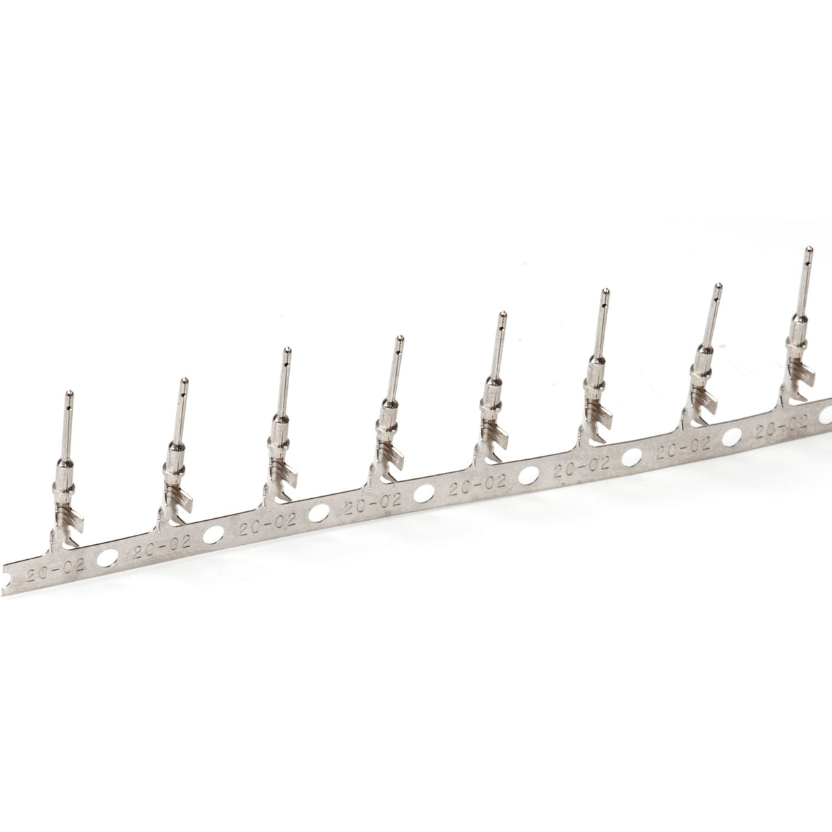 1060-20-0222 - Stamped & Formed Pin - Size 20 - 16-22 AWG, .051-.085 Insulation, 7.5 Amps, Nickel Plated, Qty - 1 pin