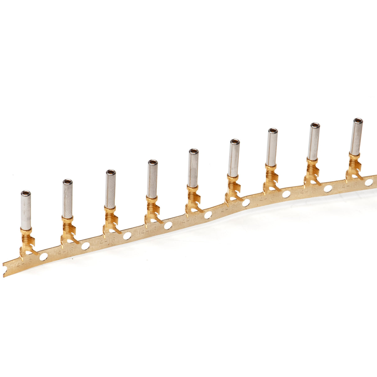 1062-14-0144 - Stamped & Formed Socket - Size 16 - 14-18 AWG, .095-.150 Insulation, 13 Amps, Gold Plated, Qty - 1 Socket