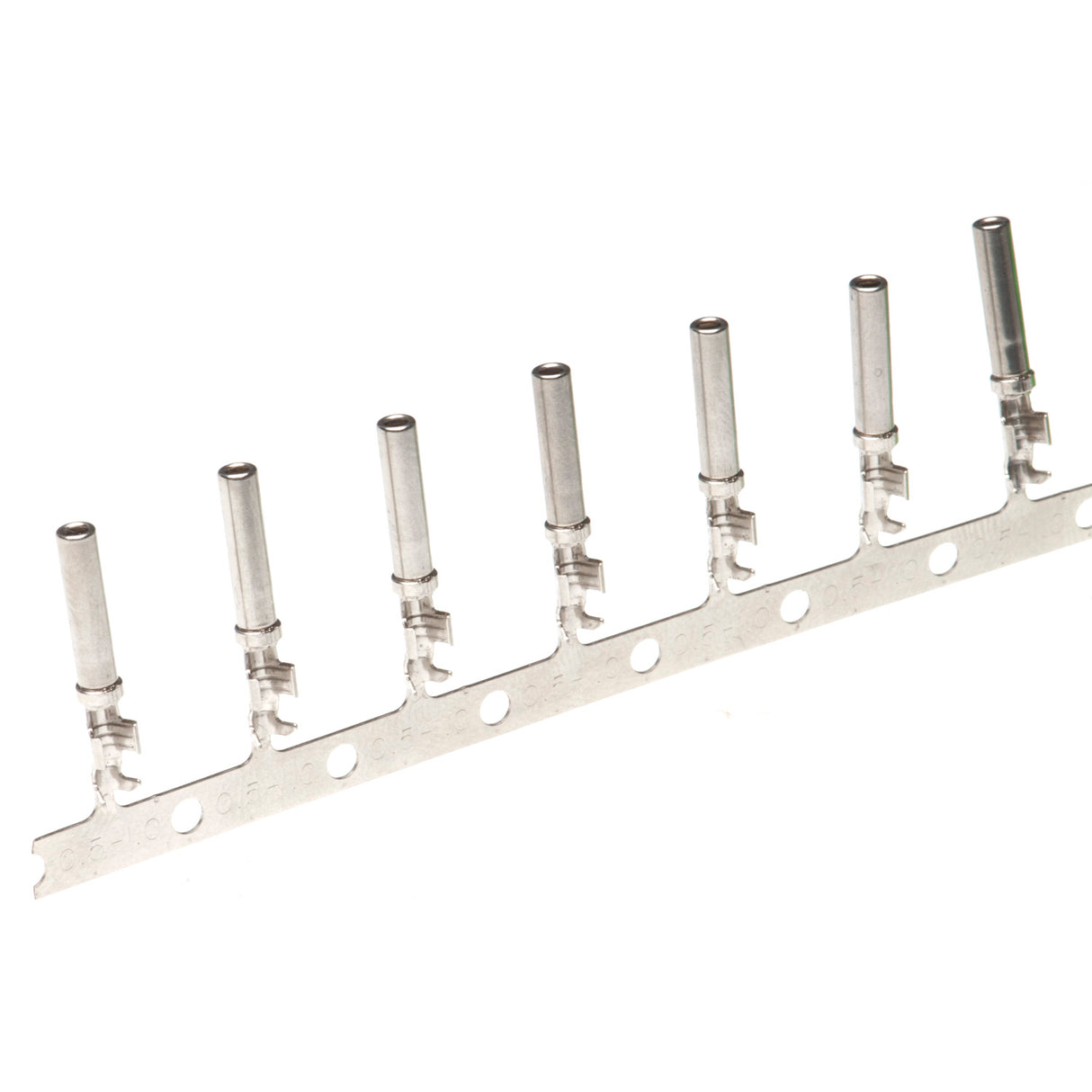 1062-16-0122 - Stamped & Formed Socket - Size 16 - 14-18 AWG, .075-.140 Insulation, 13 Amps, Nickel Plated, Qty - 1 Socket