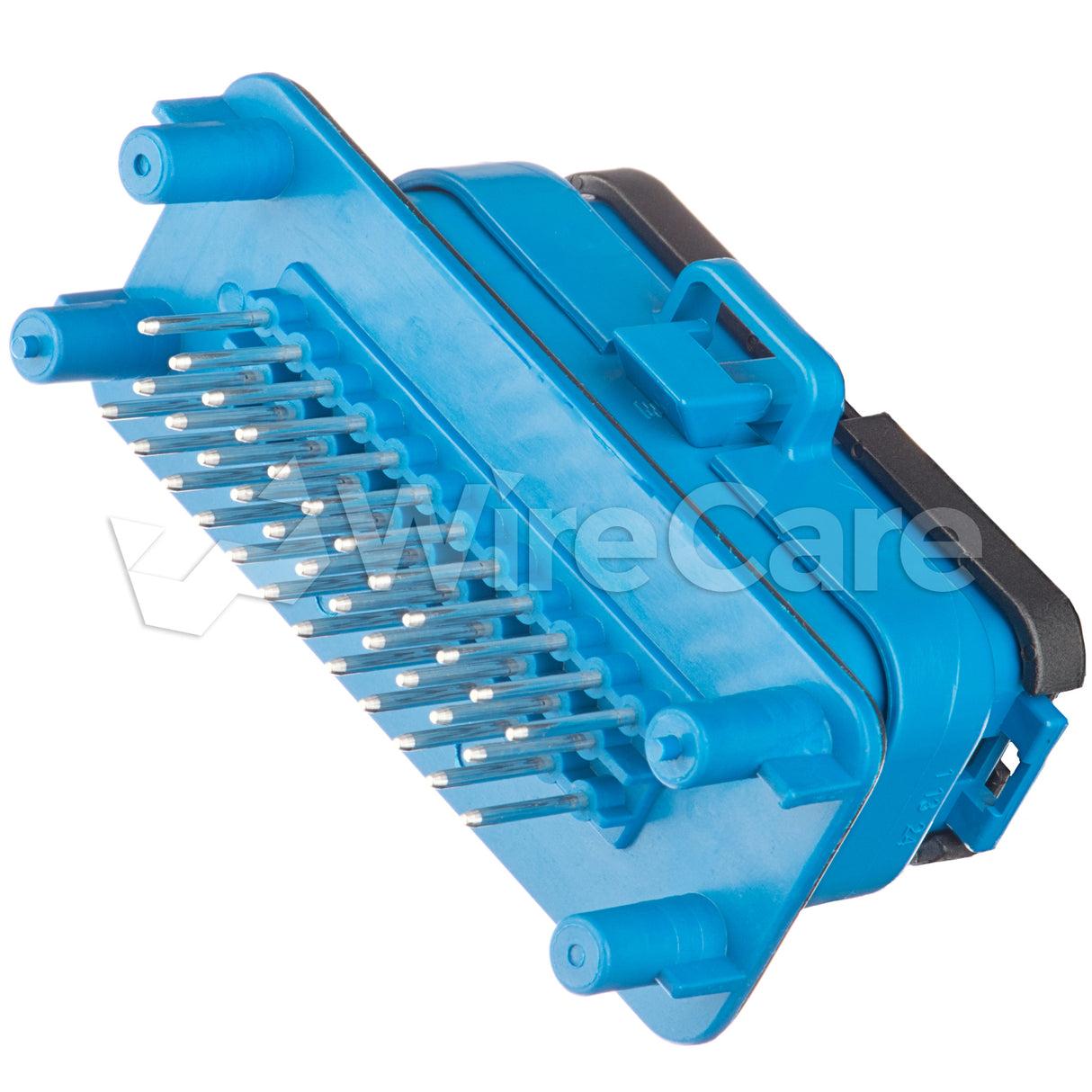 1-776231-5 - AMPSEAL - 35 WAY - PCB HEADER - GOLD PIN - STRAIGHT - FLANGE SEAL - BLUE