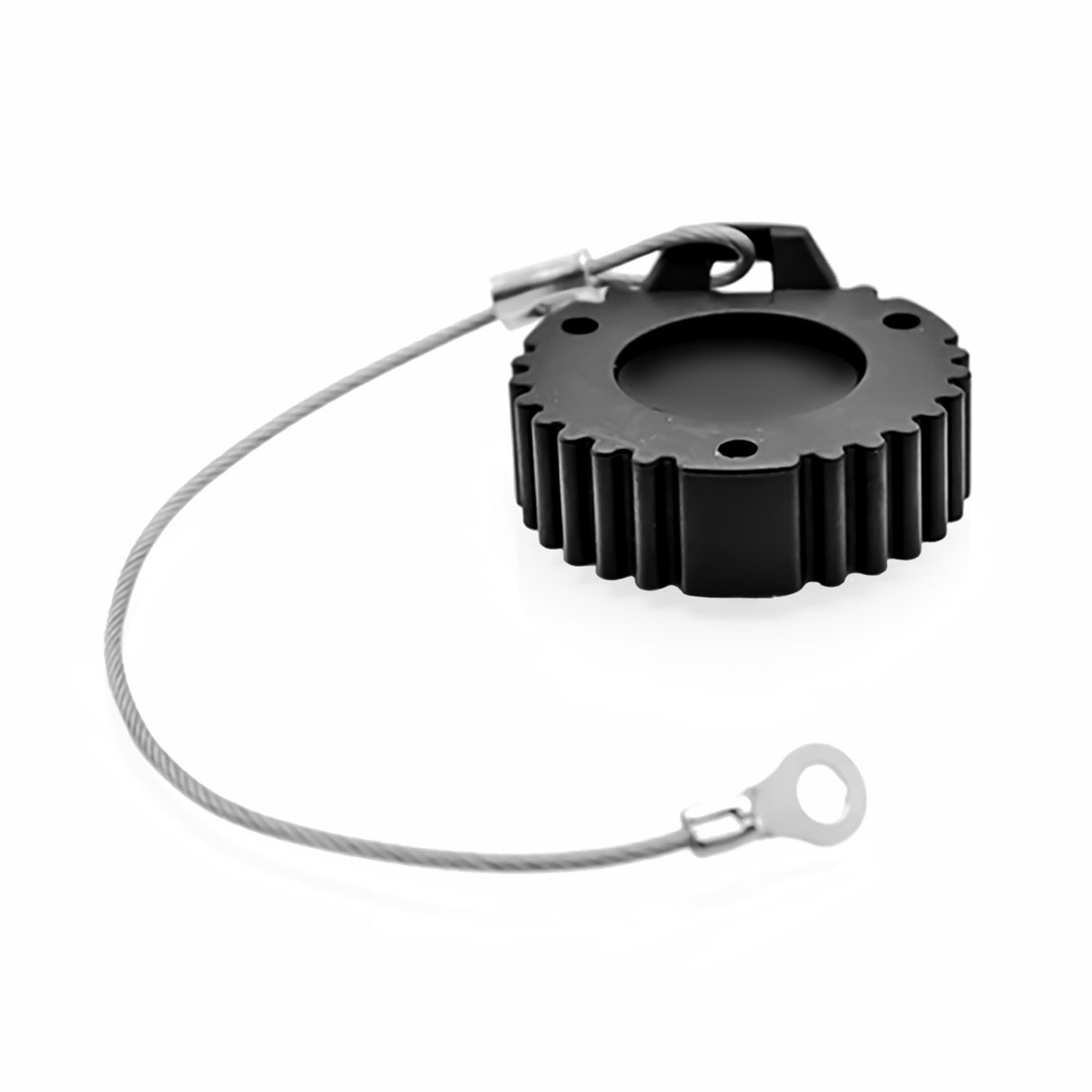 AHDC-16-9-BLK - AHD Series - End Cap for 9 Cavity Receptacle - Black