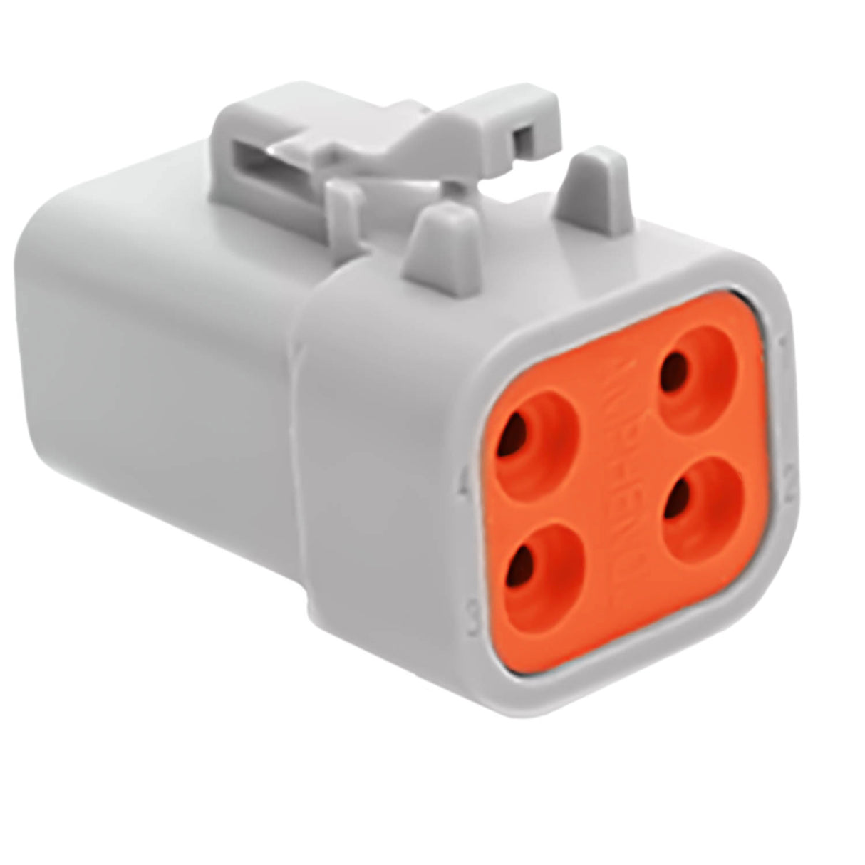 ATP06-4S - ATP Series - 4 Socket Plug - Gray