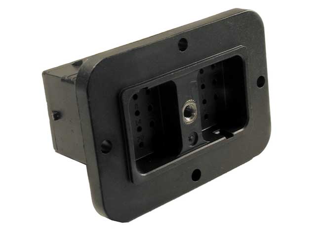 DRC12-24PA - DRC Series - 24 Pin Receptacle - A Key, Flange, Black