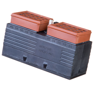 DRC16-40S - DRC Series - 40 Socket Plug - No Key, In-Line, Black