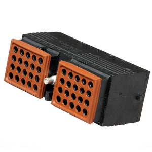 DRC18-40SB - DRC Series - 40 Socket Plug - B Key, In-Line, Black