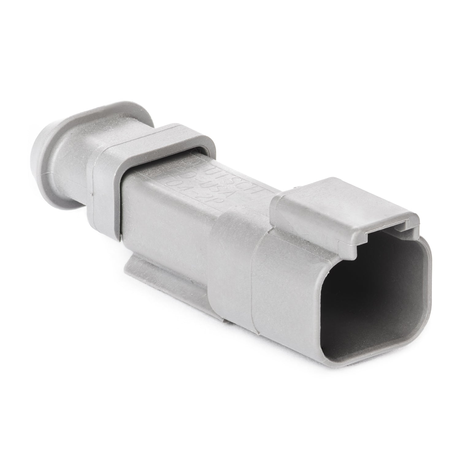 DT04-2P-CE04 - DT Series - 2 Pin Receptacle - Reduced Dia. Seals