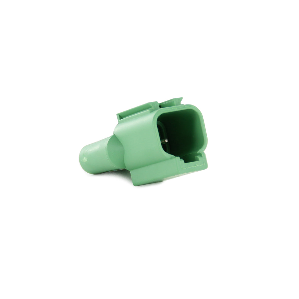 DT04-2P-RT06 - DT Series - 2 Pin Receptacle - Molded-In Diode, Green