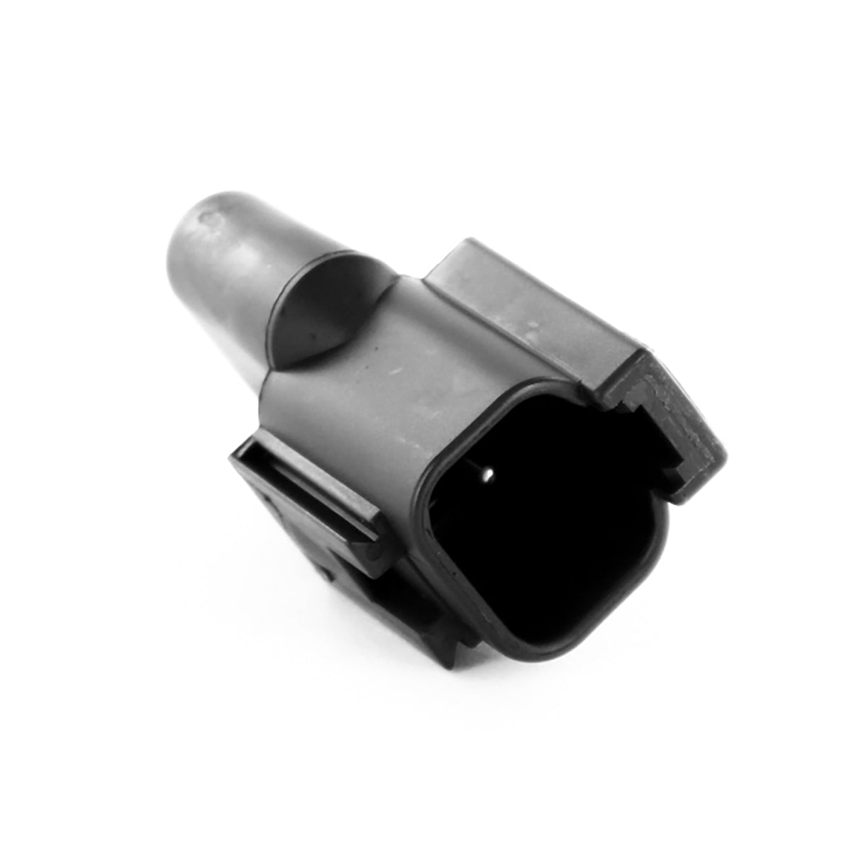 DT04-2P-RT25 - DT Series - 2 Pin Receptacle - Mold-In Resistor, Black