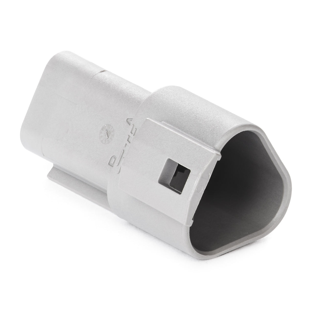DT04-3P-C015 - DT Series - 3 Pin Receptacle - Reduced Dia. Seals, Gray