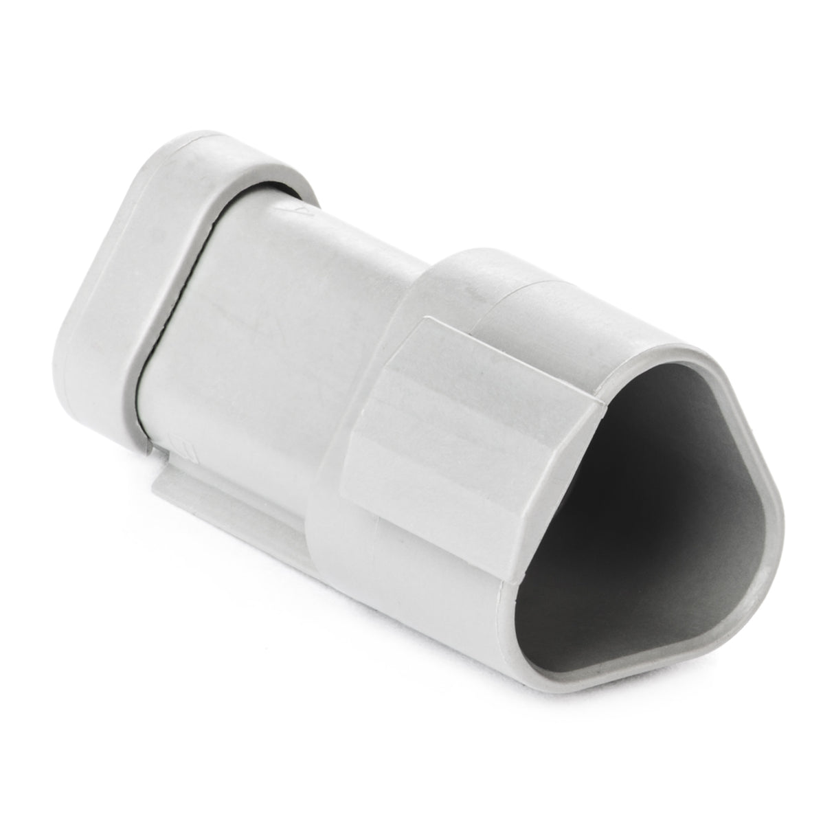 DT04-3P-E003 - DT Series - 3 Pin Receptacle - End Cap, Gray