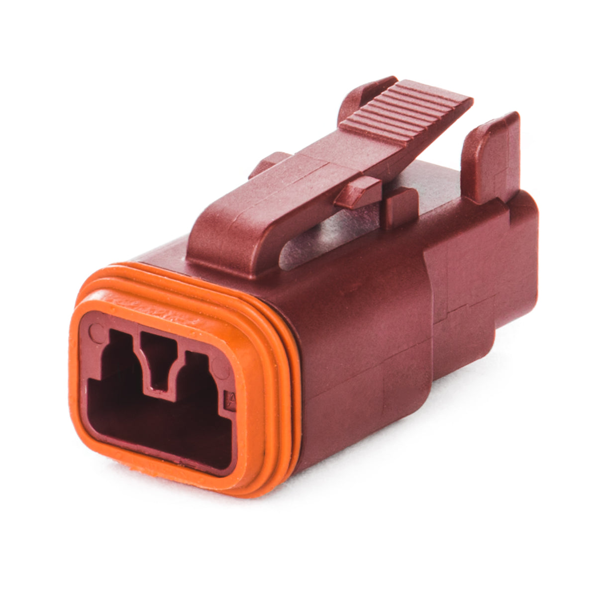 DT06-2S-RD - DT Series - 2 Socket Plug - Red