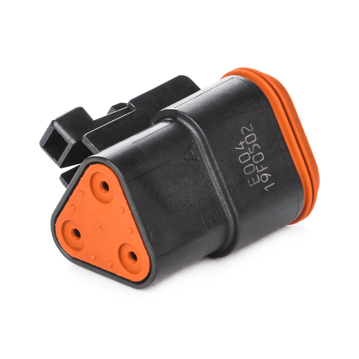 DT06-3S-E004 - DT Series - 3 Socket Plug - Black