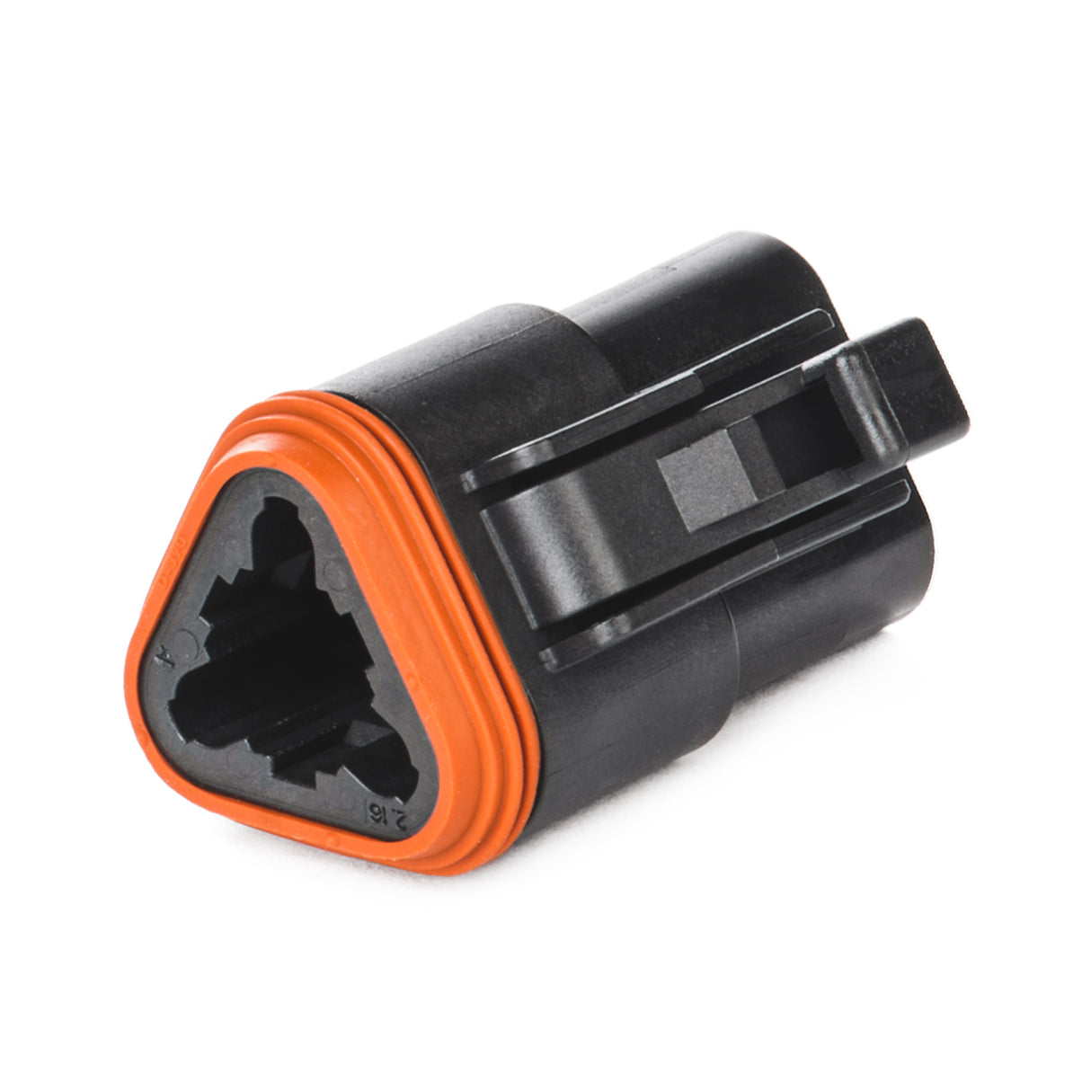 DT06-3S-E004 - DT Series - 3 Socket Plug - Black