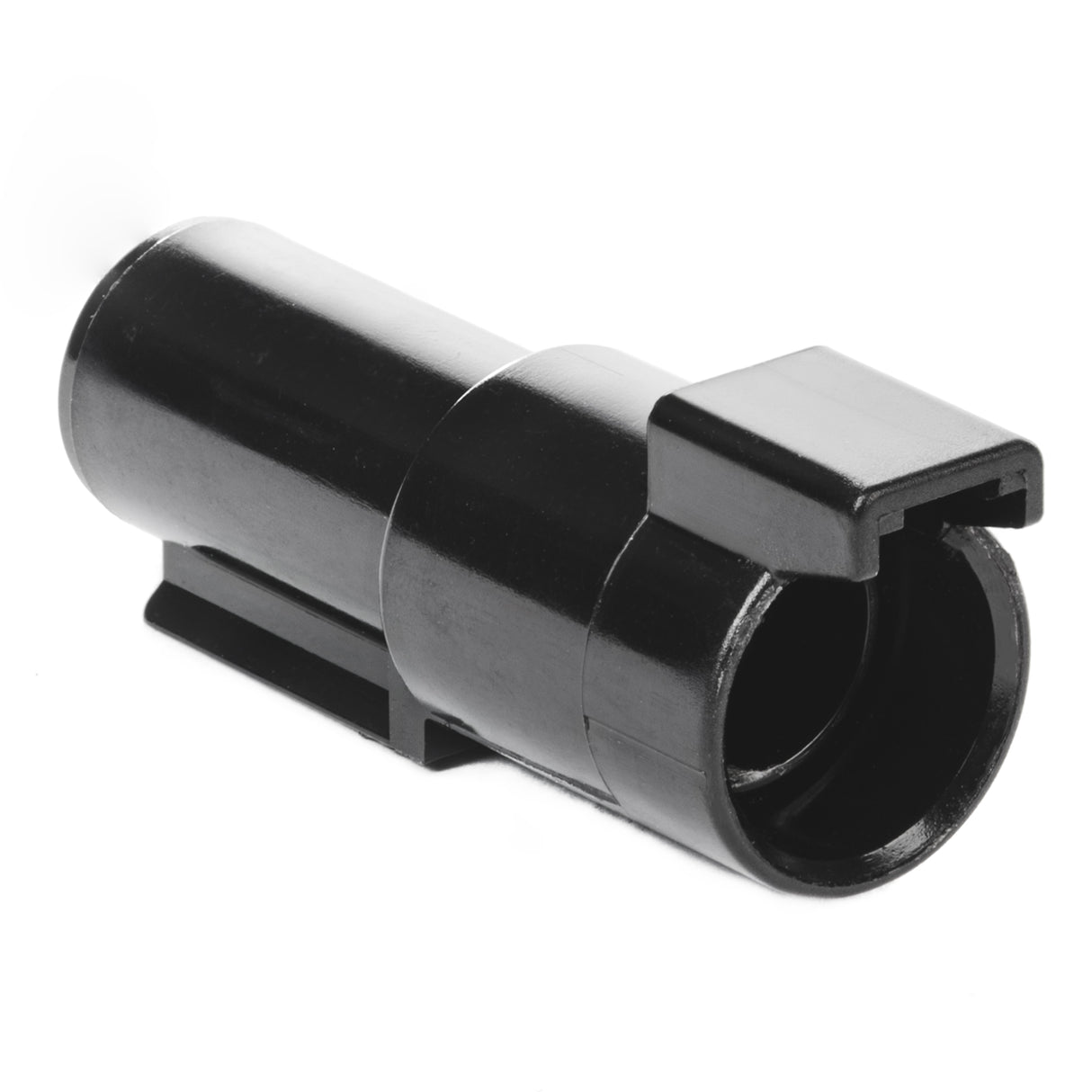 DTHD04-1-12P-E003 - DTHD Series - 12 Pin Receptacle - End Cap, Black