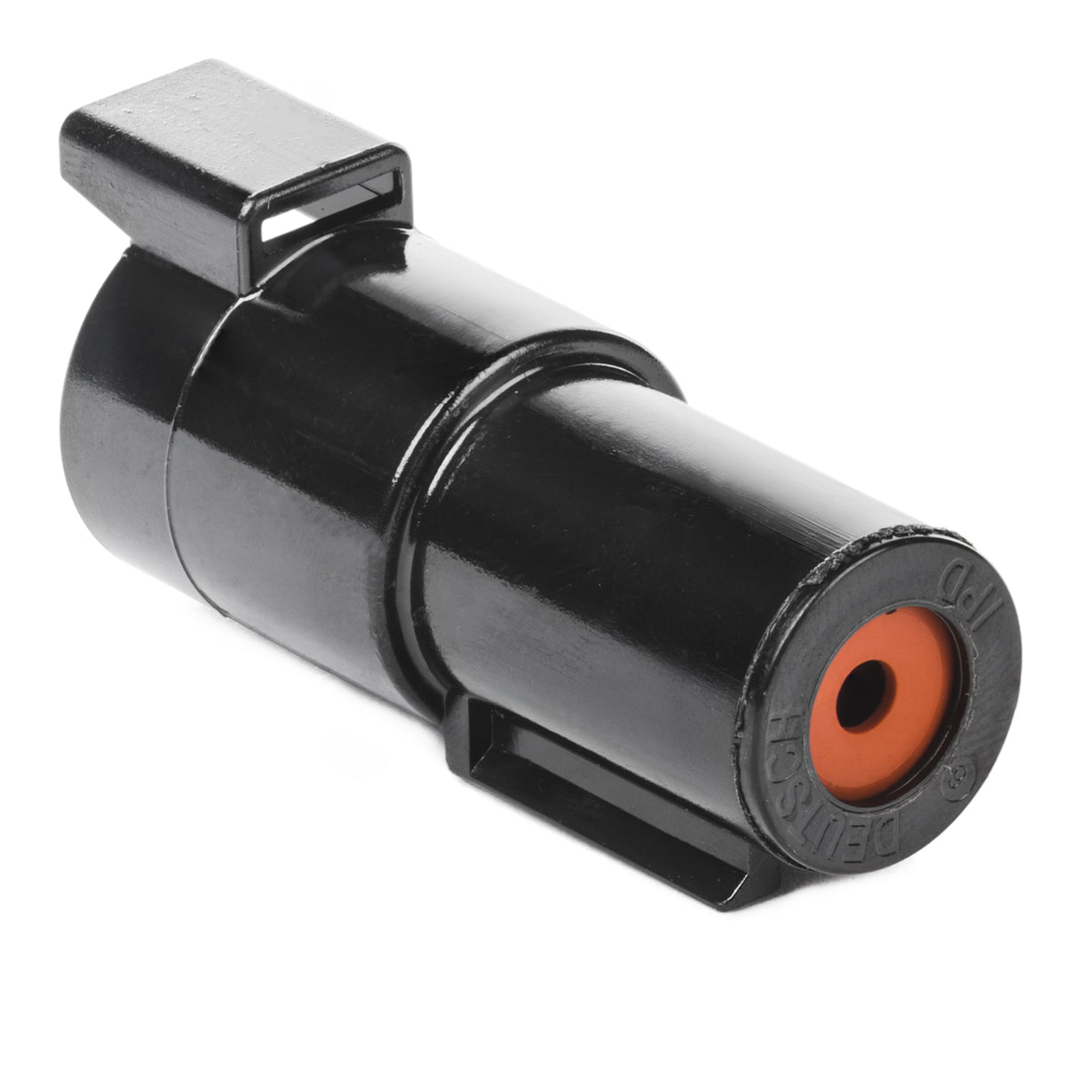 DTHD04-1-8P-E003 - DTHD Series - 8 Pin Receptacle - In-Line, End Cap, Black