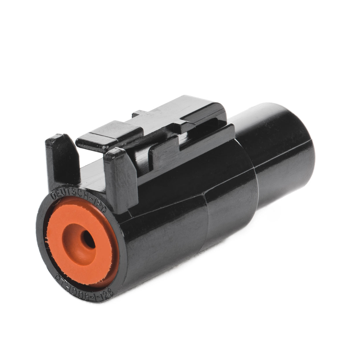 DTHD06-1-12S - DTHD Series - 12 Socket Plug - In-Line, Black