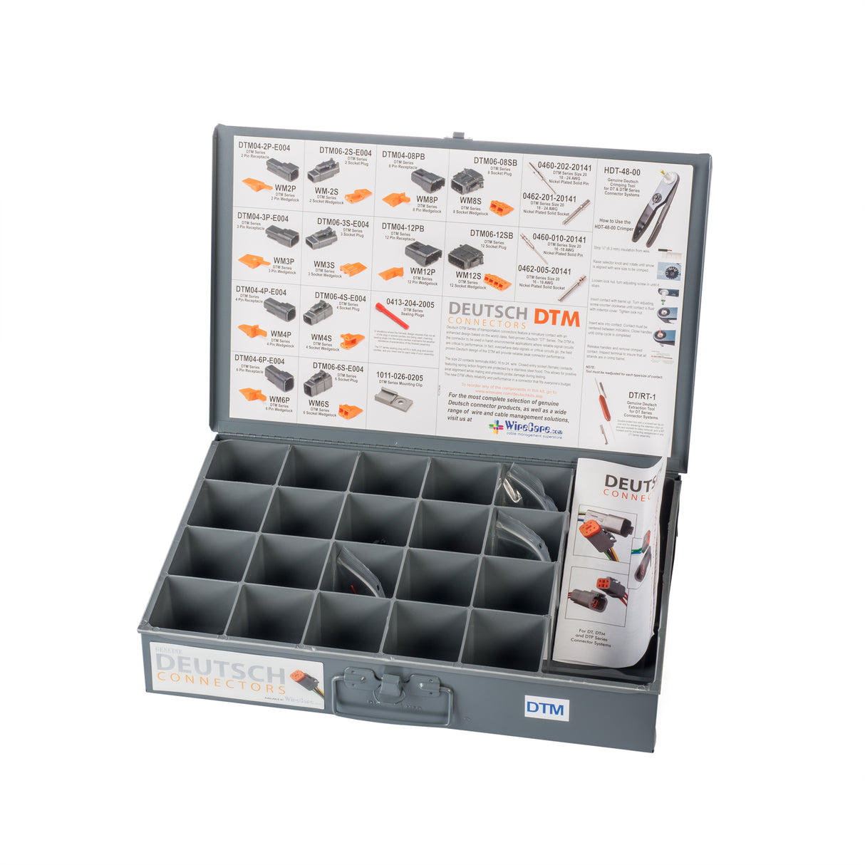 DTM-BK-K - DTM, Installer Kit w/o Crimper, Black