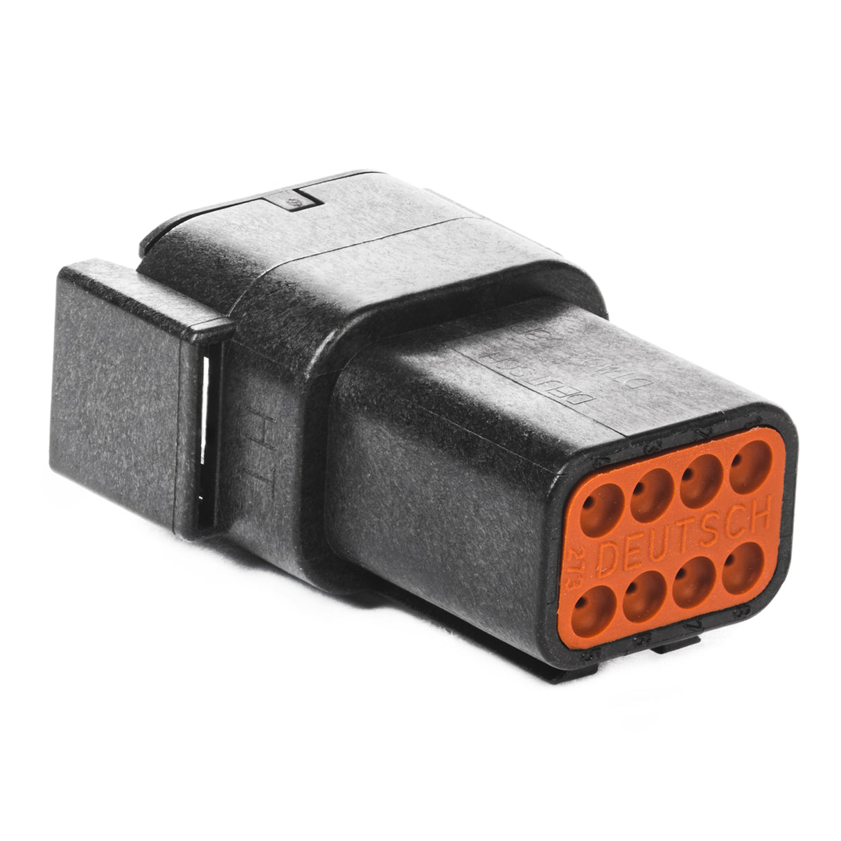 DTM04-08PA-EE04 - DTM Series - 8 Pin Receptacle - A Key, High Temp, Black