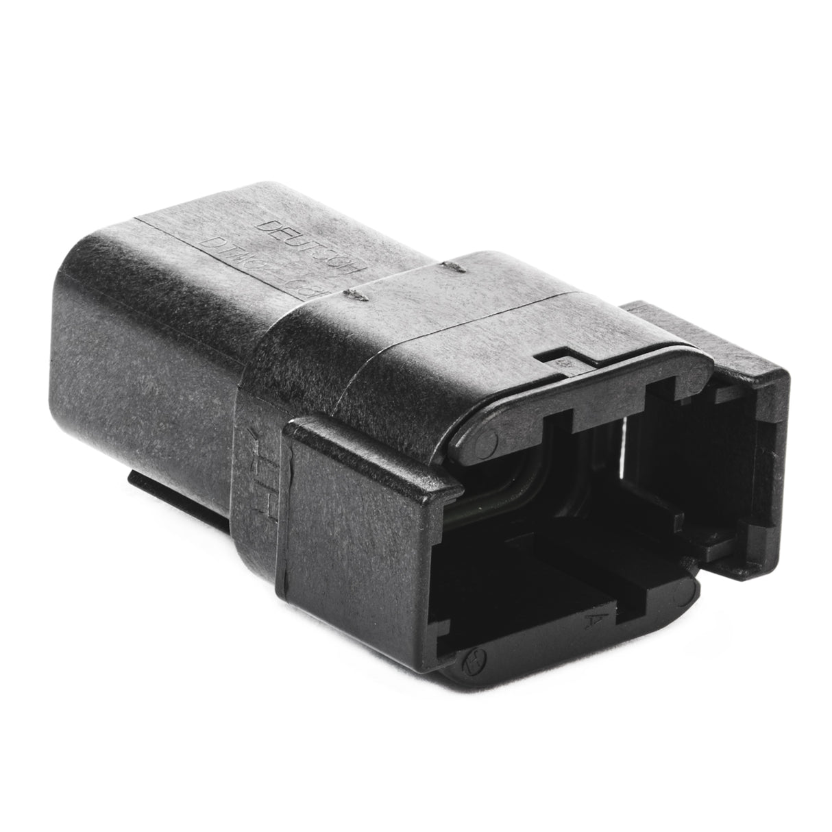 DTM04-08PA-EE04 - DTM Series - 8 Pin Receptacle - A Key, High Temp, Black