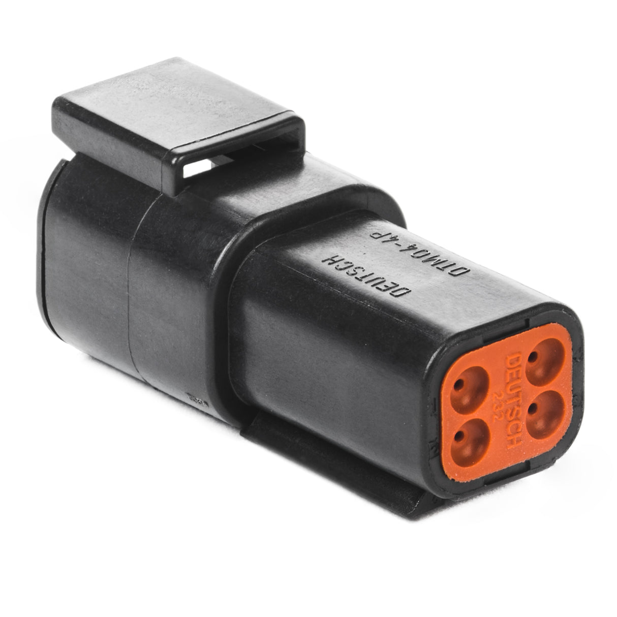 DTM04-4P-E004 - DTM Series - 4 Pin Receptacle - Black