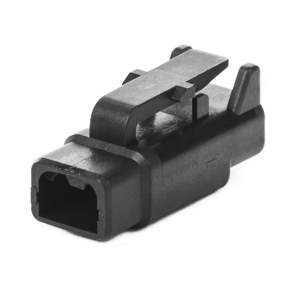 DTM06-2S-E004 - DTM Series - 2 Socket Plug - Black