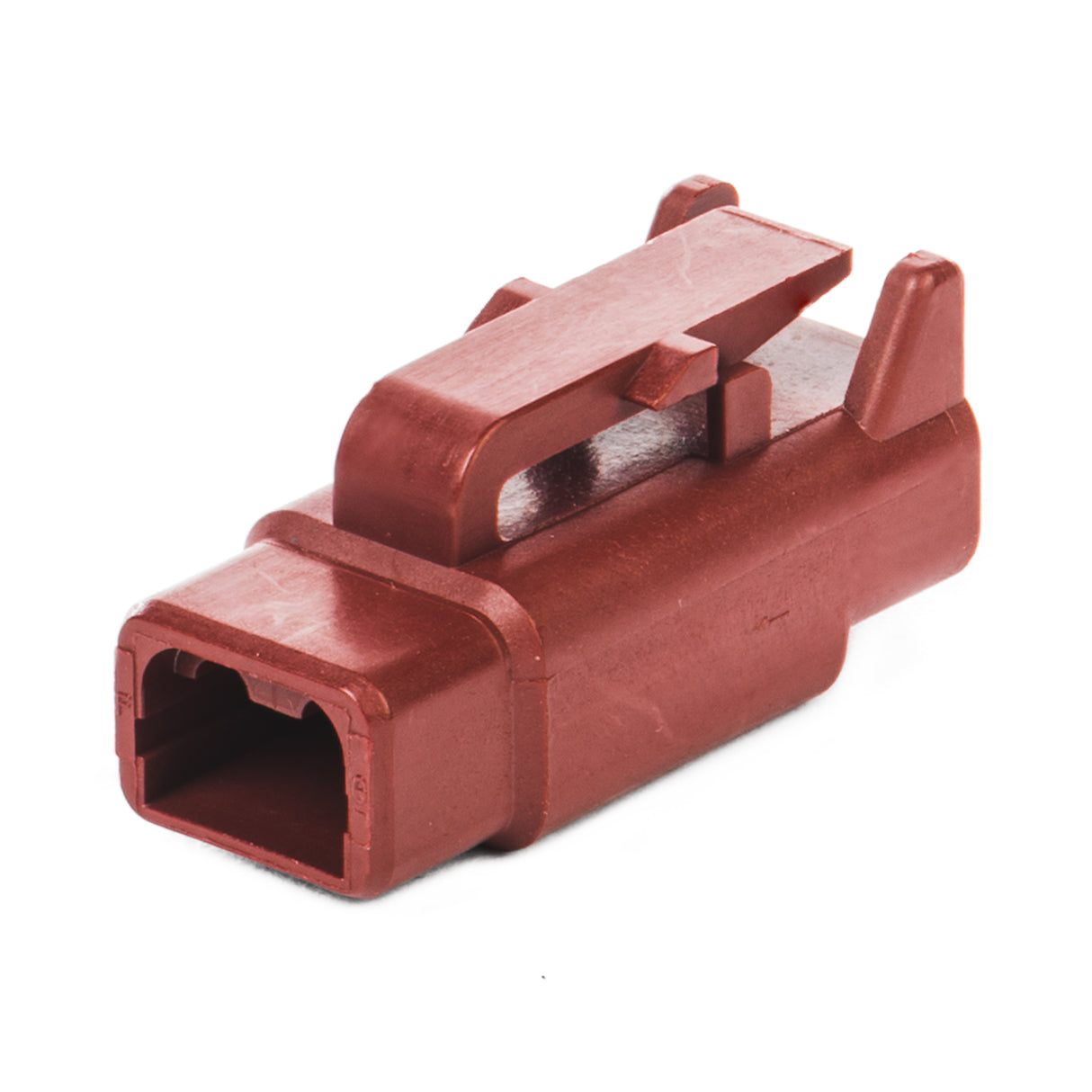 DTM06-2S-RD - DTM Series - 2 Socket Plug - Red