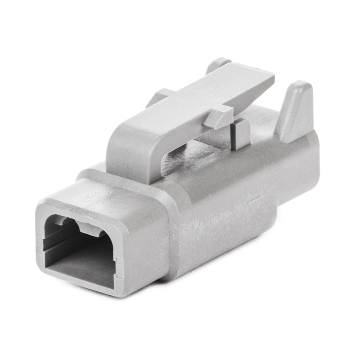 DTM06-2S - DTM Series - 2 Socket Plug - Gray