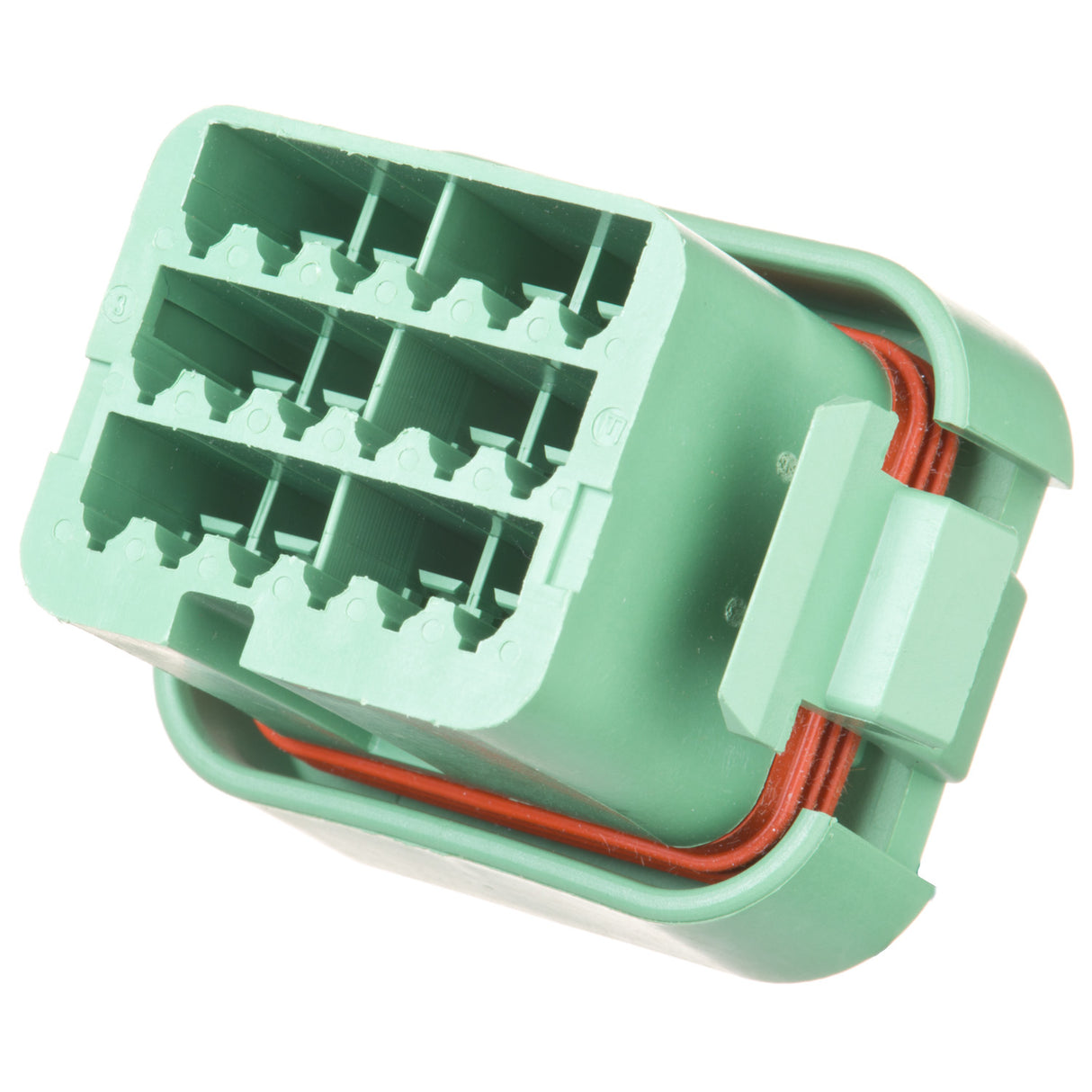 DTV06-18SC - DTV Series - 18 Socket Plug - End Cap, C Key, Green