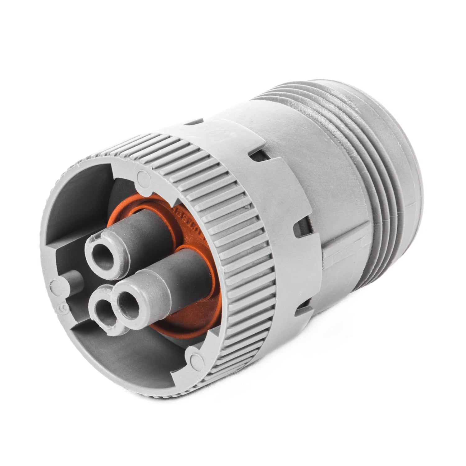 Yuuki テンソルリング3連（3点） HD16-3-96S - HD10 Series - 3 Socket Plug - Threaded Rear, Gray