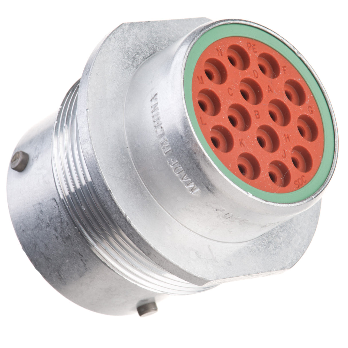 HD34-18-14SN - HD30 Series - 14 Socket Receptacle - 18 Shell, N Seal, Reverse, Flange