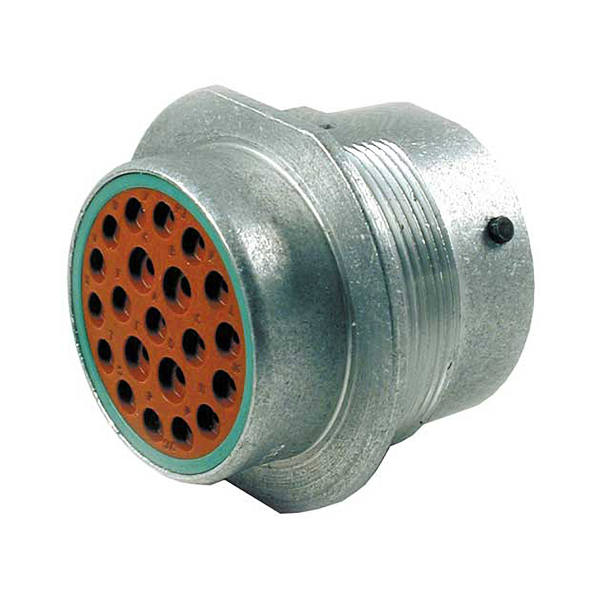 HD34-24-21SN - HD30 Series - 21 Socket Receptacle - 24 Shell, N Seal Reverse, Flange