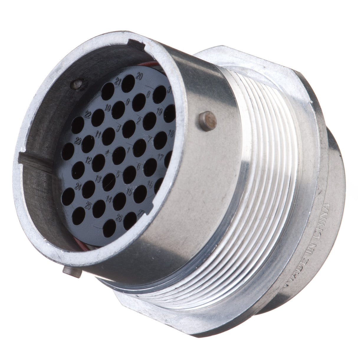 HD34-24-31SE - HD30 Series - 31 Socket Receptacle - 24 Shell, E Seal, Reverse, Flange