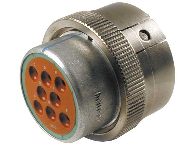 HDB36-18-8SN - HD30 Series - 8 Socket Plug - 18 Shell N Seal, Breakaway