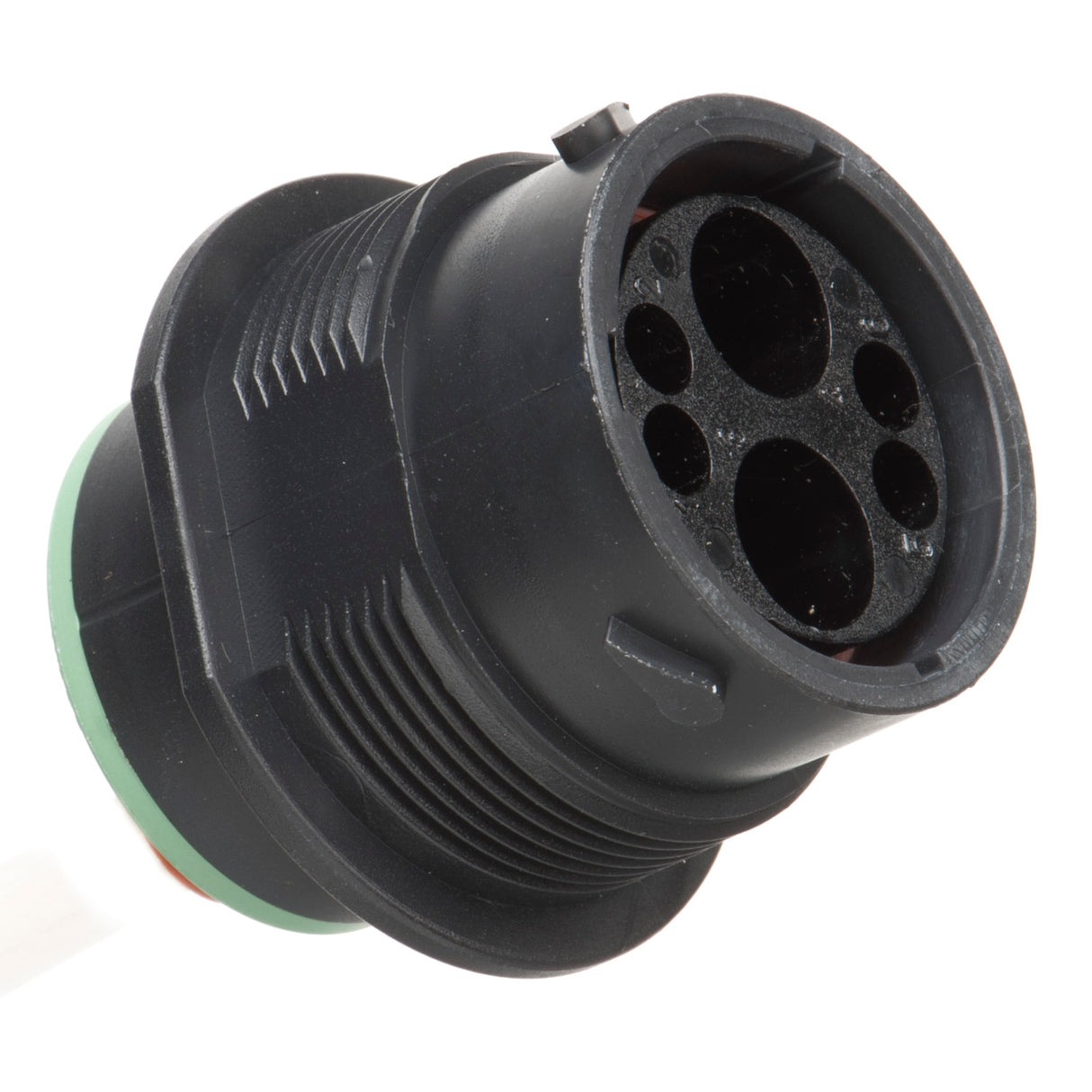 HDP24-18-6PN - HDP20 Series - 6 Pin Receptacle - 18 Shell, N Seal, Flange