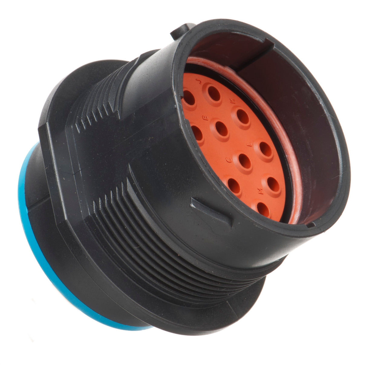 HDP24-24-16PE - HDP20 Series - 16 Pin Receptacle - 24 Shell, E Seal, Flange