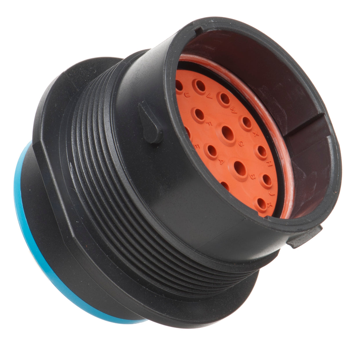 HDP24-24-21PE - HDP20 Series - 21 Pin Receptacle - 24 Shell, E Seal, Flange